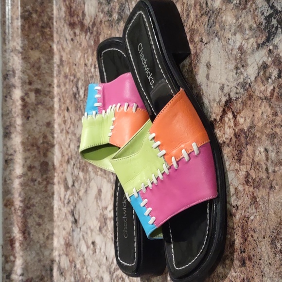 Chadwicks Women's Patchwork Sandals - Picture 2 of 6